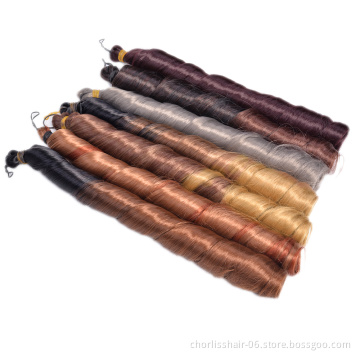 Chorliss Prestreched Shiny French Curl Synthetic Loose Body Wave Spiral Curl 24'' Silky African Crochet Braids Hair Extensions